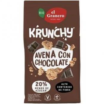 Muesli Krunchy Avena Chocolate Eco 375g