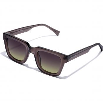 HAWKERS Gafas de sol ONE UPTOWN unisex con montura cuadrada en negro y cristal grey moss