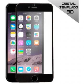 Protector de Pantalla Cristal Templado Full 3D Negro para iPhone 6 Plus/6s Plus