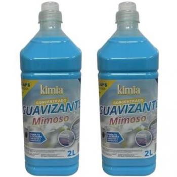 Pack 2 Suavizantes para Lavadoras Spring Bloom 2L con Microcápsulas de Aroma