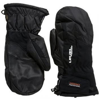 Level Guantes Alpine para Mujer, Color Negro, 6,5