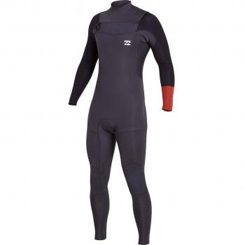 2017 Billabong Revolution Tri Bong 3/2mm Chest Zip Wetsuit Rust Z43M04 Wetsuit Sizes - XLarge