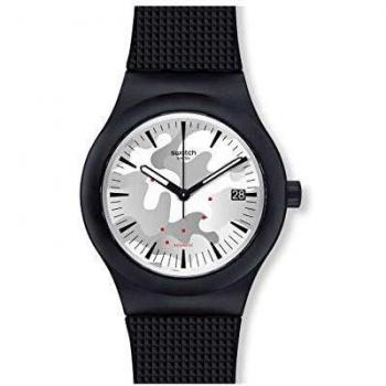 Swatch Reloj Analógico para Hombre de Cuarzo con Correa en Silicona SUTB407