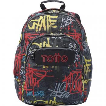 Mochila Totto Rayol Gris - Grafil