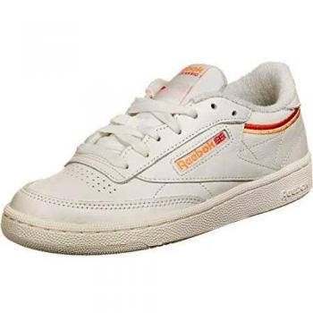 Reebok EF3489, Sneaker Mujer, Chalk/Sunbaked Orange/Radiant Red, 37 EU