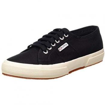 Superga 2750 COTU CLASSIC Women's Shoes (Trainers) in Black