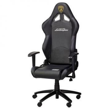 Silla Lamborghini OMP Cuero Sintético Negro