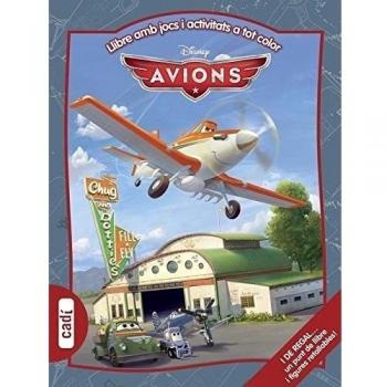 Avions. Llibre amb jocs i activitats a tot color: I DE REGAL... Un punt de llibre i figures retallables!