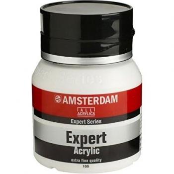 Acrílico Amsterdam Expert 400 ml Blanco Titanio