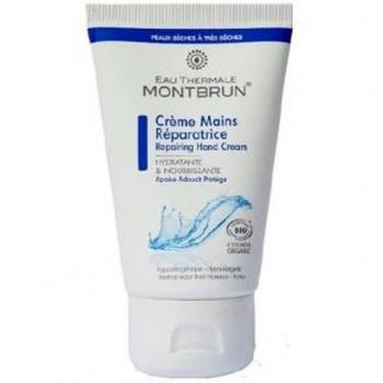 Crema de manos hidratante Montbrun con agua termal 50ml Bio