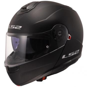 CASCO MODULAR LS2 STROBE II NEGRO MATE (FF908 06) - Casco modular, color negro mate, modelo Strobe II, código FF908 06
