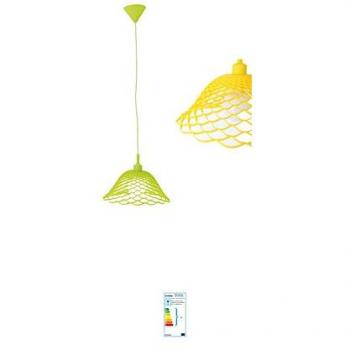 Lámpara de Techo Colgante Tipo Cúpula Verde Naeve Cera 1xe27