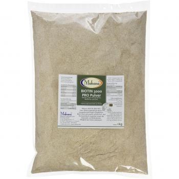 Makana ® Biotin 3000 Pro Polvo para pezuñas estables, Bolsa de 1000 g
