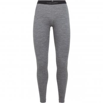 Icebreaker Wmns 200 Oasis Pantalones, Mujer, Gris