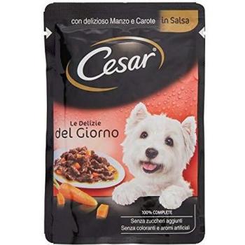 Cesar Fino de Carne de Res y Zanahoria en Salsa - 100 g