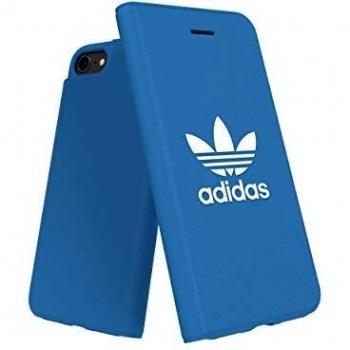 CARCASA ADIDAS ORIGINAL BASICS FW18 BLANCO / AZUL COMPATIBLE CON IPHONE 6 / 6S / 7/ 8