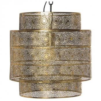 Lámpara de Techo Alexandra House Living Oro Dorado Metal 60 W 39 x 39 x 39 cm