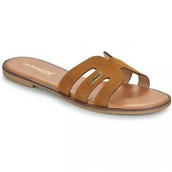 Les Tropéziennes Hamiga Women's Brown Leather Sandals