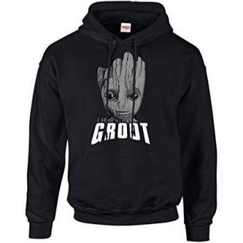 Plastic Head Distribution Sudadera de plástico con diseño de los Guardianes de la Galaxia Vol 2 Groot Face Extra-Large