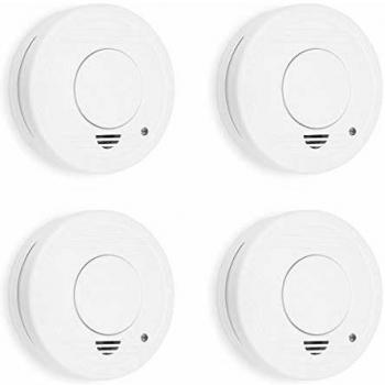 Set de 4 detectores de humo Smartwares