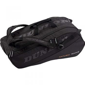 Dunlop Sports Nt 12 Racket Bolsa de Gimnasio, Unisex Adulto, Negro/Negro, Size