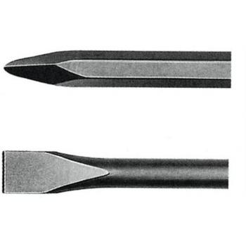 Puntero SDS-MAX 480mm de Alta Resistencia para Clavos, Tornillos y Fijaciones