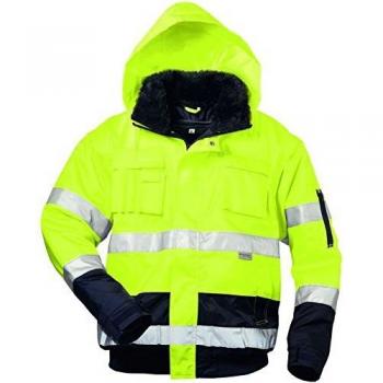 Chaqueta de Alta Visibilidad Elysee Siegfried Talla M Amarillo/Azul Marino