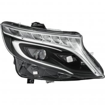 Faro principal delantero HELLA 1EX 011 284-281, Derecha