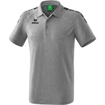 Erima 5-C Essential Gray Short Sleeve Polo Shirt for Men and Unisex