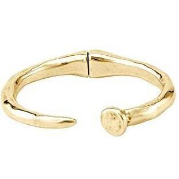 UNO de 50 18k Gold Plated Rigid Valentine's Collection Bangle Bracelet