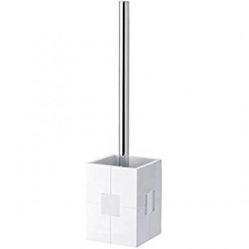 Wenko Houston Escobillero, Poliresina, Blanco, 9.6x9.6x275 cm