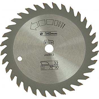 Stanley TCT Circular Saw Blade 140mm 32-Teeth 12.7mm Cutting Tool
