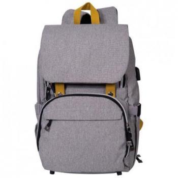 Bolso Cambiador de Pañales Baby on Board Freestyle Yellowstone Gris Mostaza