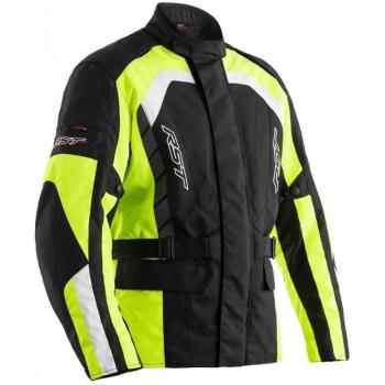 RST Alpha 5 Chaqueta textil de motocicleta - Amarillo, Negro y Gris (M)