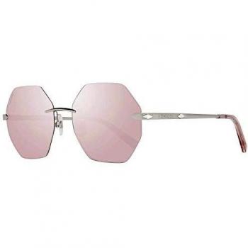 Swarovski Women's Sunglasses SK0193-5616U - Gray Rose Glass Metal Frame (56mm)