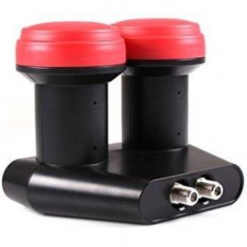 'Opticum LMTP de 06H Red de Rocket Monoblock Twin LNB Sat de Accesorios Negro