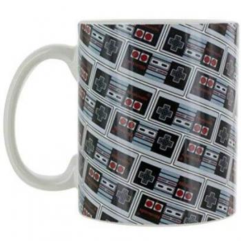 Nintendo NES taza, cerámica, multicolor, 1 x 9 x 10 cm)