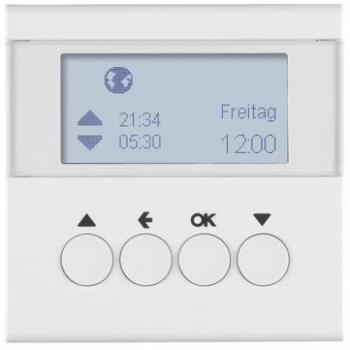 Hager - Temporizador persiana am sin b blanco polar brillo