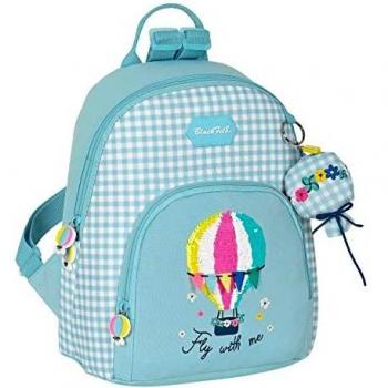 Mini Mochila, Tejido Reciclable, Blackfit8 Fly With Me, 250x130x300 mm