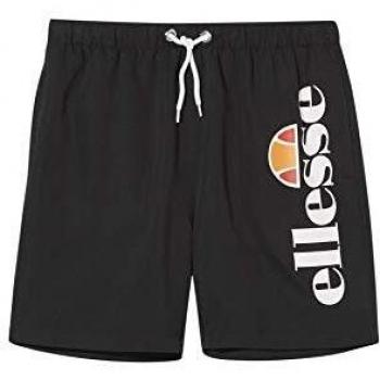 Ellesse BERVIOS Pantalón Corto, Niños, Black, 12/13 Años