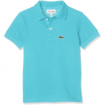 Lacoste Petit Piqué, Polo para Niños, Turquesa
