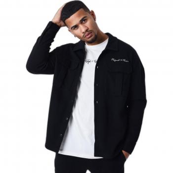 Project X Paris Black Overshirt with Pockets - Size M