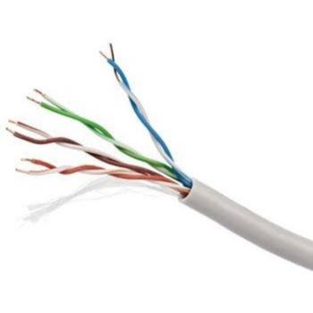 Cable de Red Rígido Gembird CAT5e UTP RJ45, 100 Metros, Gris