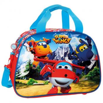 Super Wings Mountain Bolsa de Viaje, 40 cm, 24.64 Litros, Multicolor