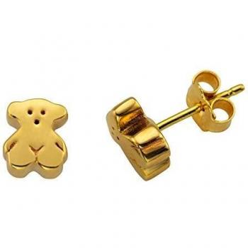 TOUS Pendientes de botón Mujer oro amarillo - 15913000
