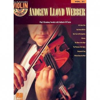Music Sales de assolo-Partitions pour Violon arrangiamenti de médias difficolt ? morceaux de 8 Andrew Lloyd Webber-CD inclus