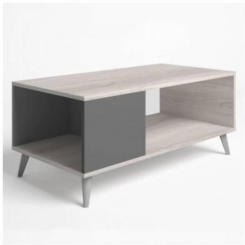 Mesa de Centro Odda Shamal/Pizarra 100x50cm, Ancho: 100 cm, Alto: 42 cm
