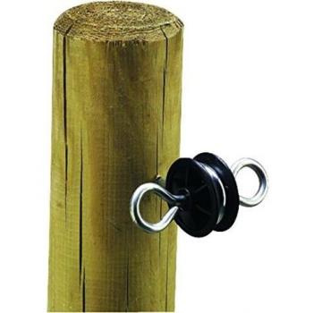 Aisladores para cerca eléctrica de doble anclaje Beaumont - negro - TU