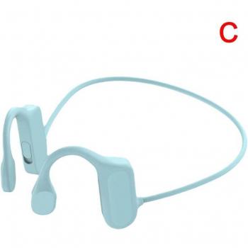 Auriculares Deportivos Impermeables de Conducción Ósea con Reducción de Ruido y Micrófono Bluetooth Manos Libres He X8z6