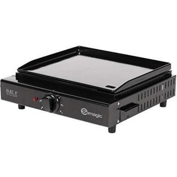 Plancha eléctrica de hierro fundido Oliana 1 quemador 2 kW